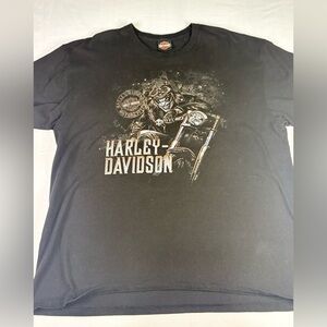 Harley Davidson Joker Graphic Biker Tee | $20